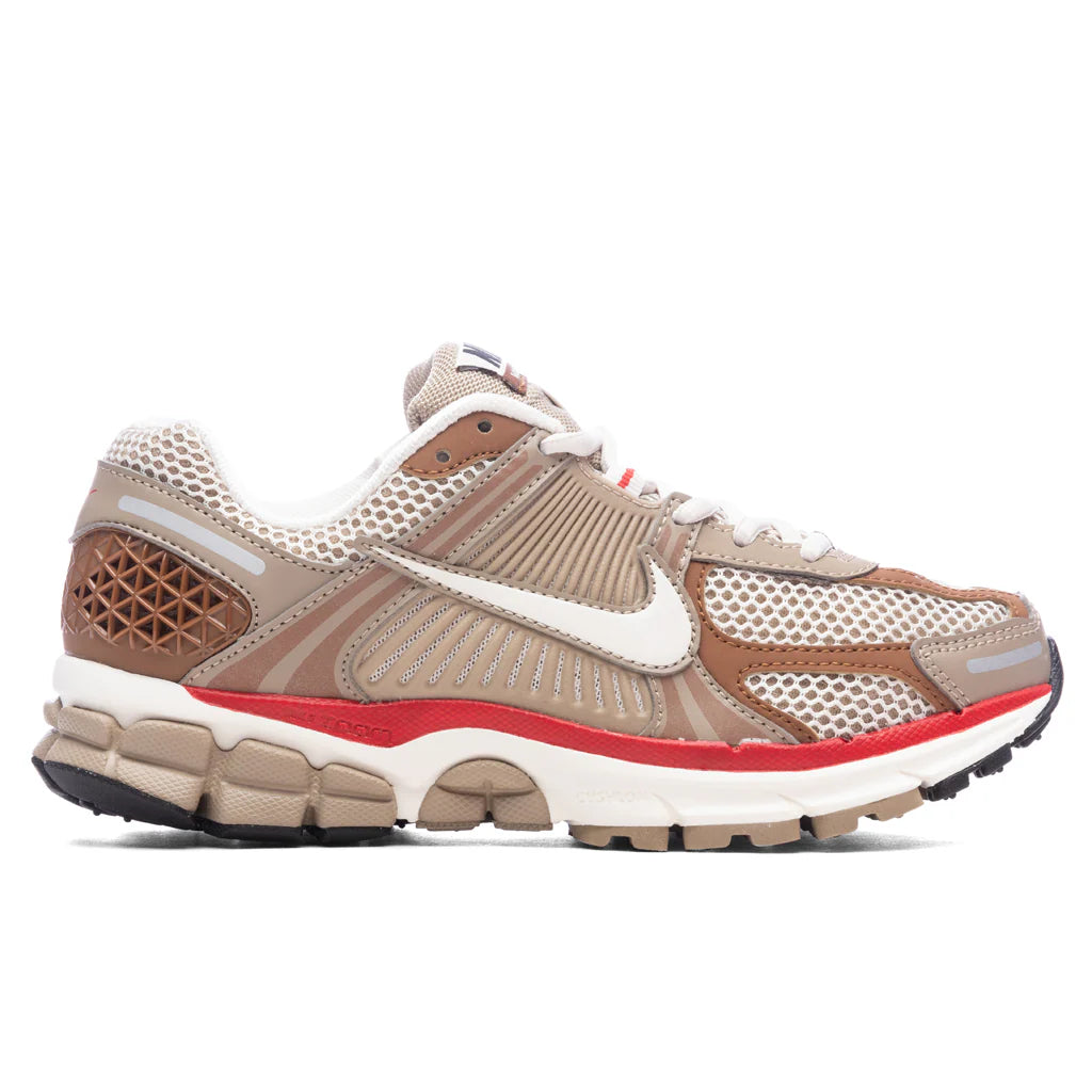 Womens Zoom Vomero 5 Khaki Phantom Fire Red Sail