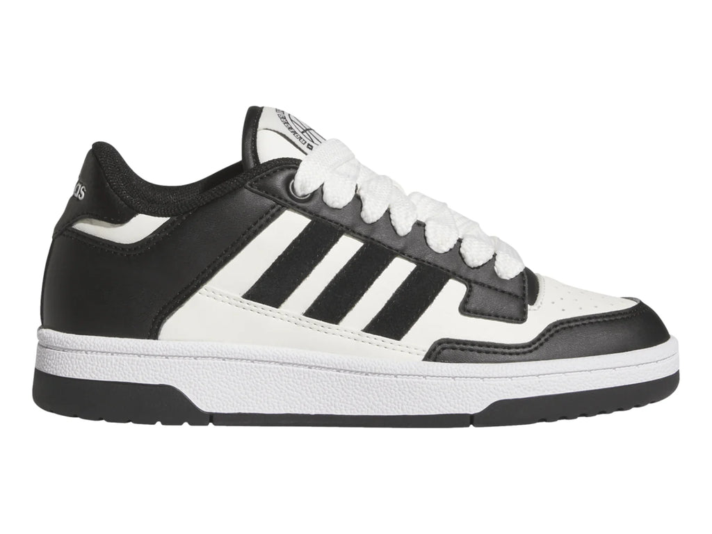 Tenis Adidas Rapid Court Low Negro y Blanco para Niño