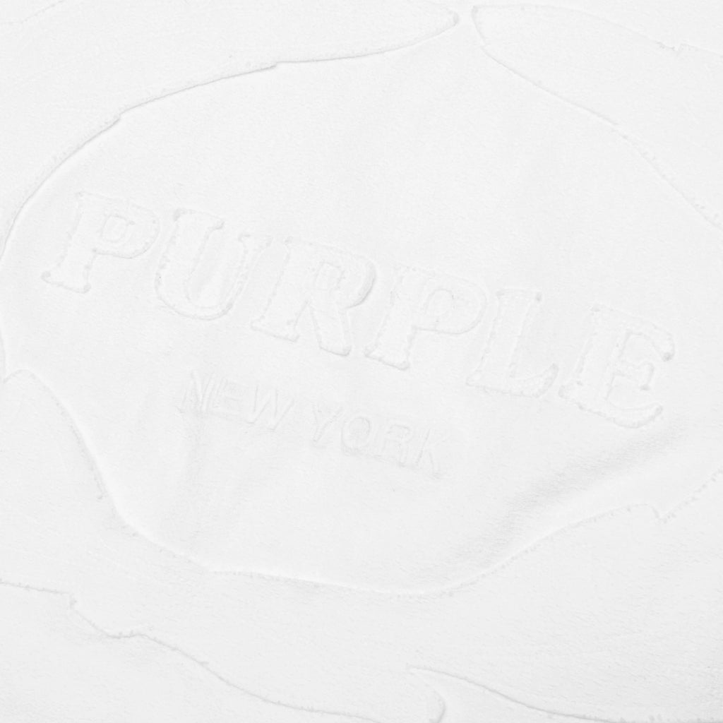 Textured Jersey Sleeveless White