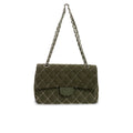 Rhombus Chain Bag Green
