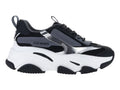 Tenis Steve Madden Posses Negro y Plata para Mujer