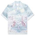 Silk Boxy Fit Printed Shirt Multicolored