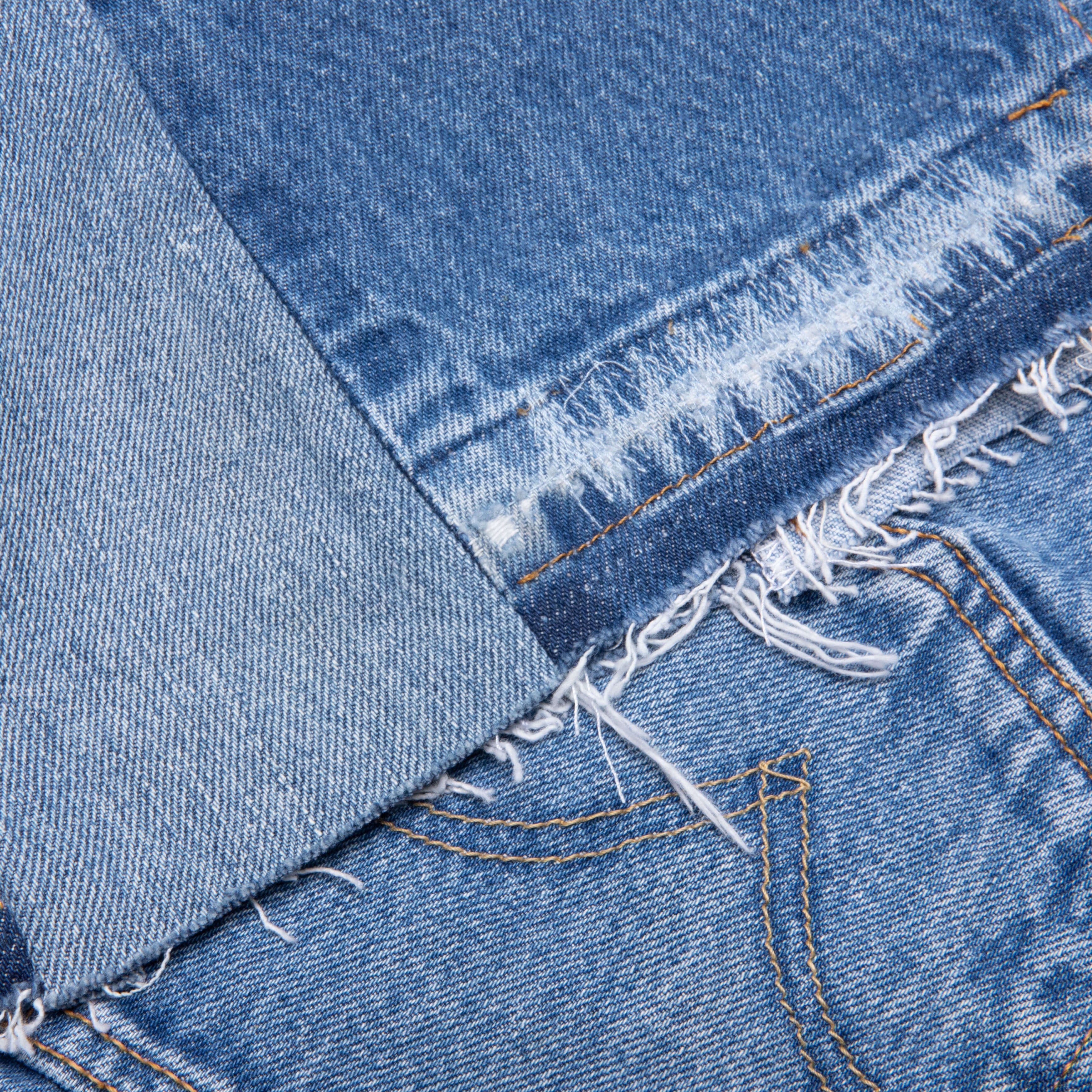 La Flare Blue Denim Indigo