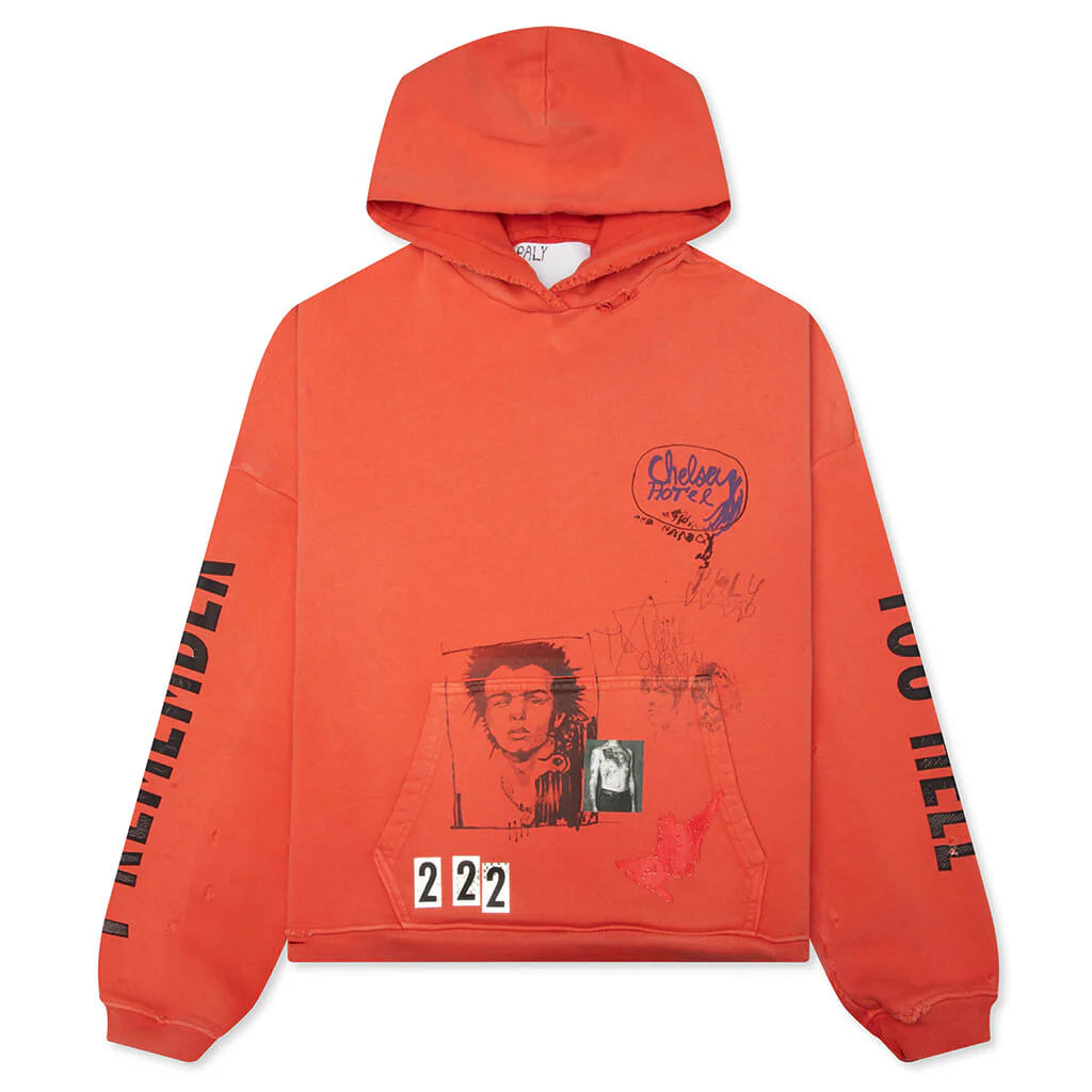 Chelseay Hotel Hoodie Red