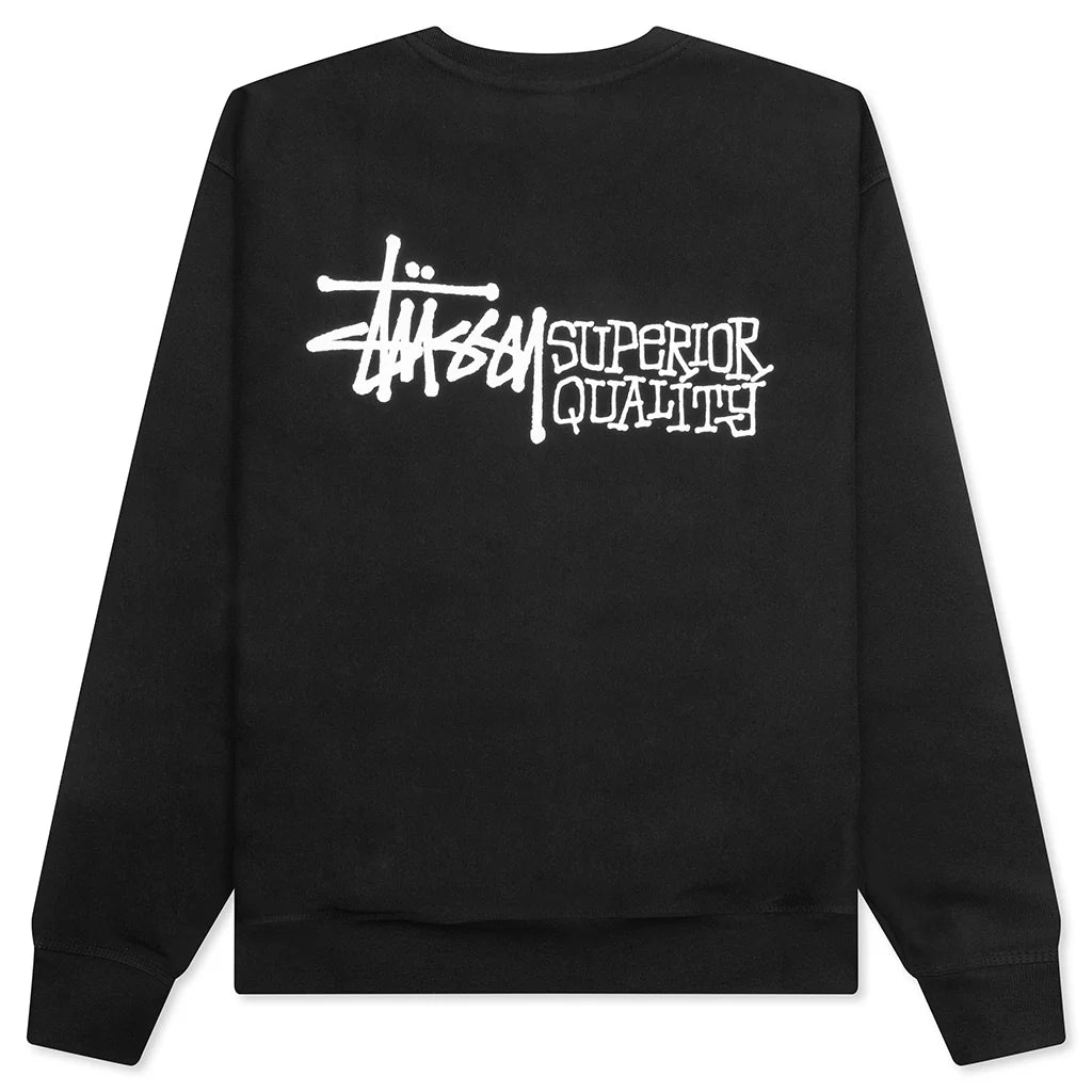 Superior Quality Crew Black