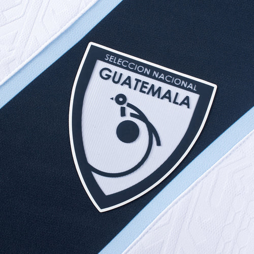 Umbro Guatemala Home Long Sleeve Mens Soccer Jersey 26 White