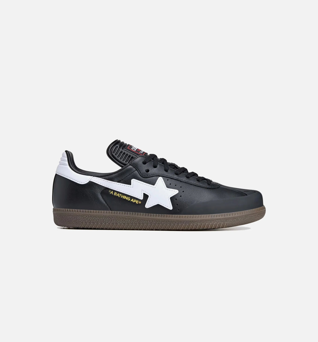 Samba Bape Mens Lifestyle Shoe Core Black Cloud White Gum