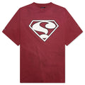 Saint Damage S S Tee Burgundy