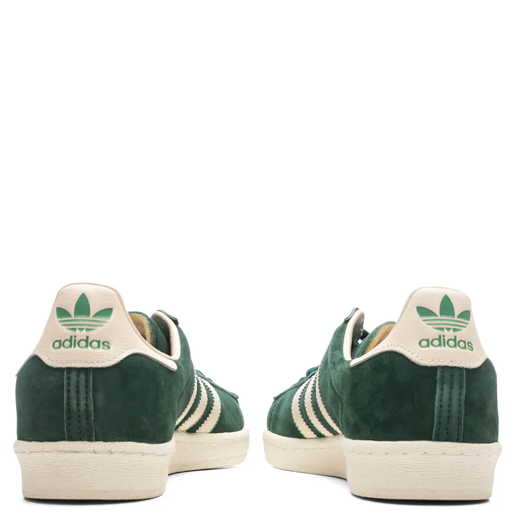 Campus 80s Collegiate Green Preloved Green Wonder White