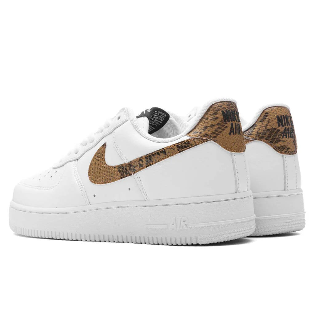 Air Force 1 Low Retro PRM QS Ivory Snake White Elemental Gold Dark Hazel