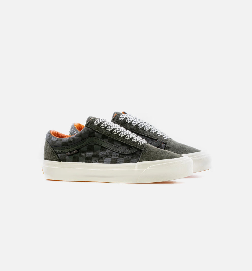 Porter X Vans Old Skool OG LX Mens Lifestyle Shoe Olive White