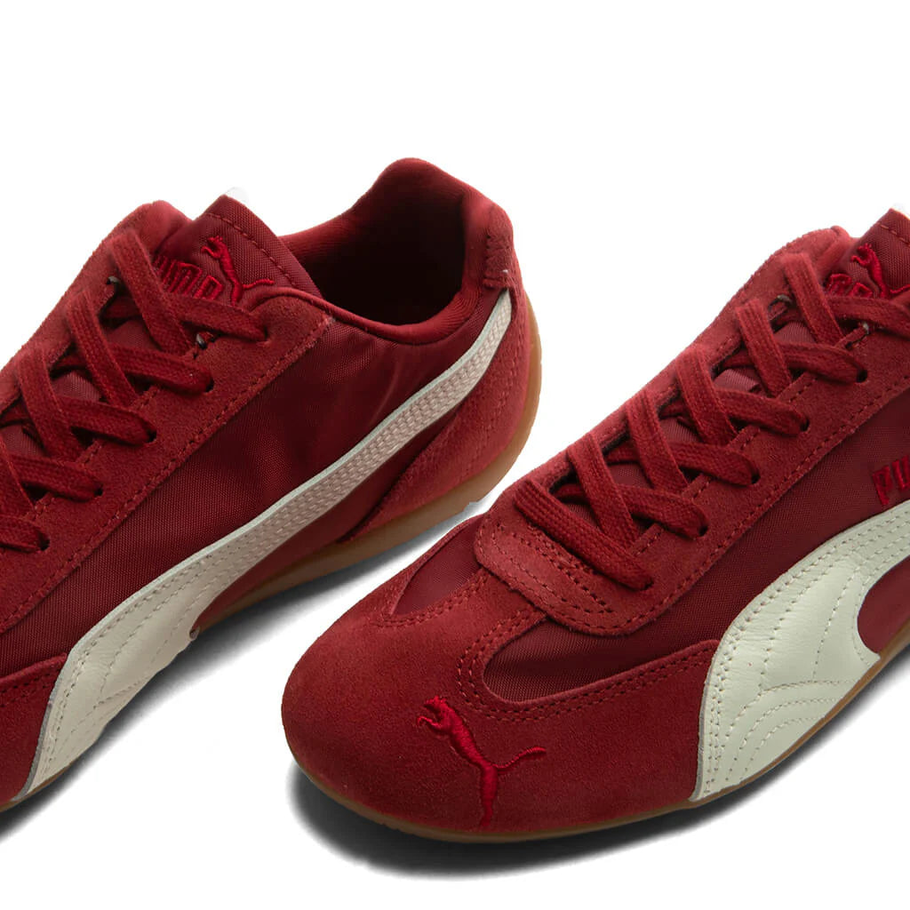 Speedcat Nylon Dark Crimson Puma White