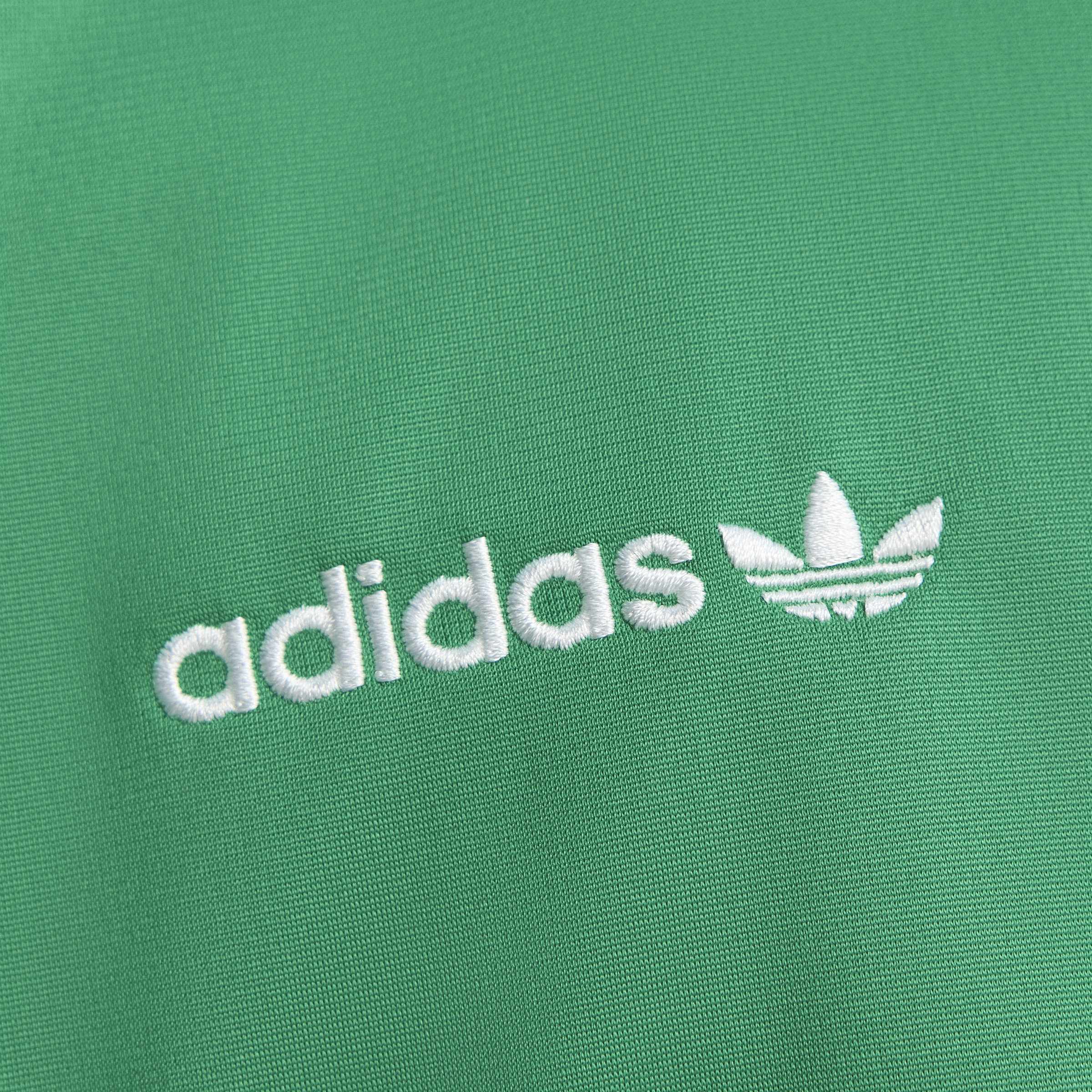 adidas Mexico Mens Soccer Track Top 1986 Green