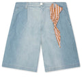 Chambray Shorts Cloud
