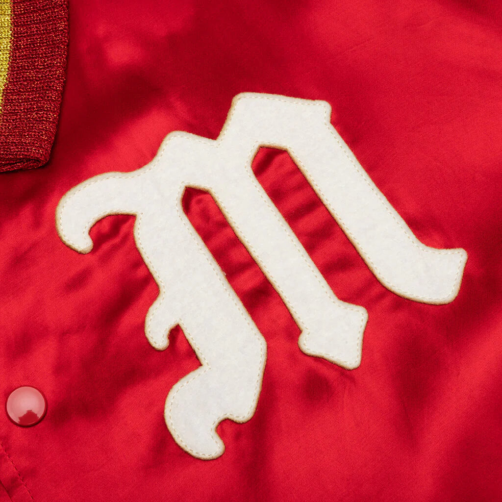 Saint Varsity Jacket Red