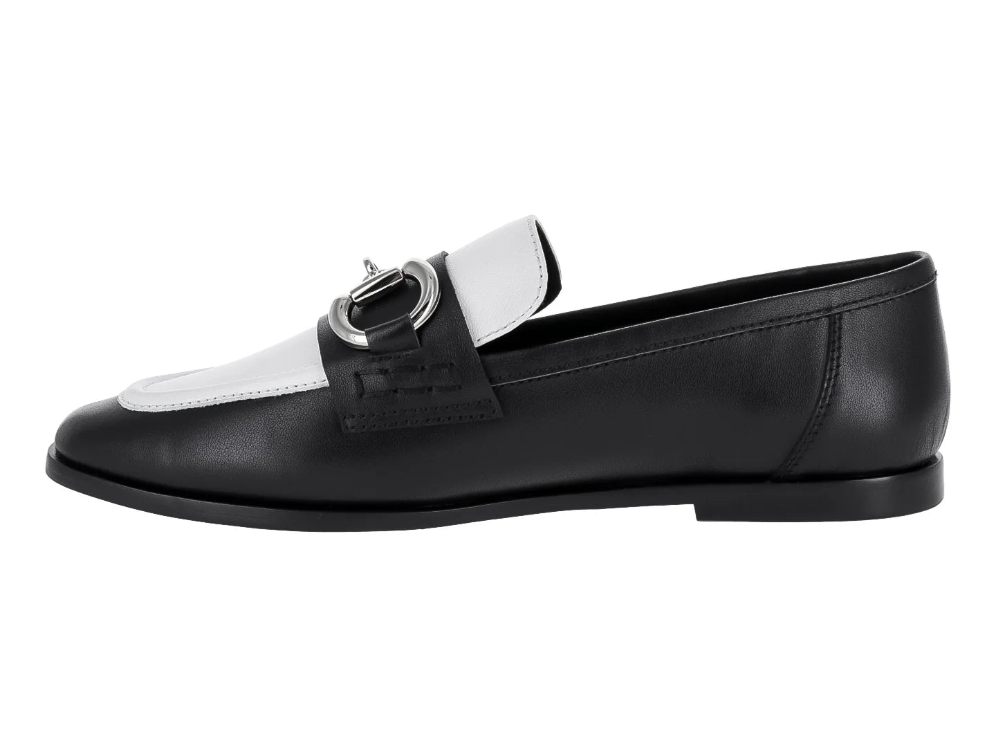 Mocasines Jeffrey Campbell Bicolor Negro y Blanco para Mujer