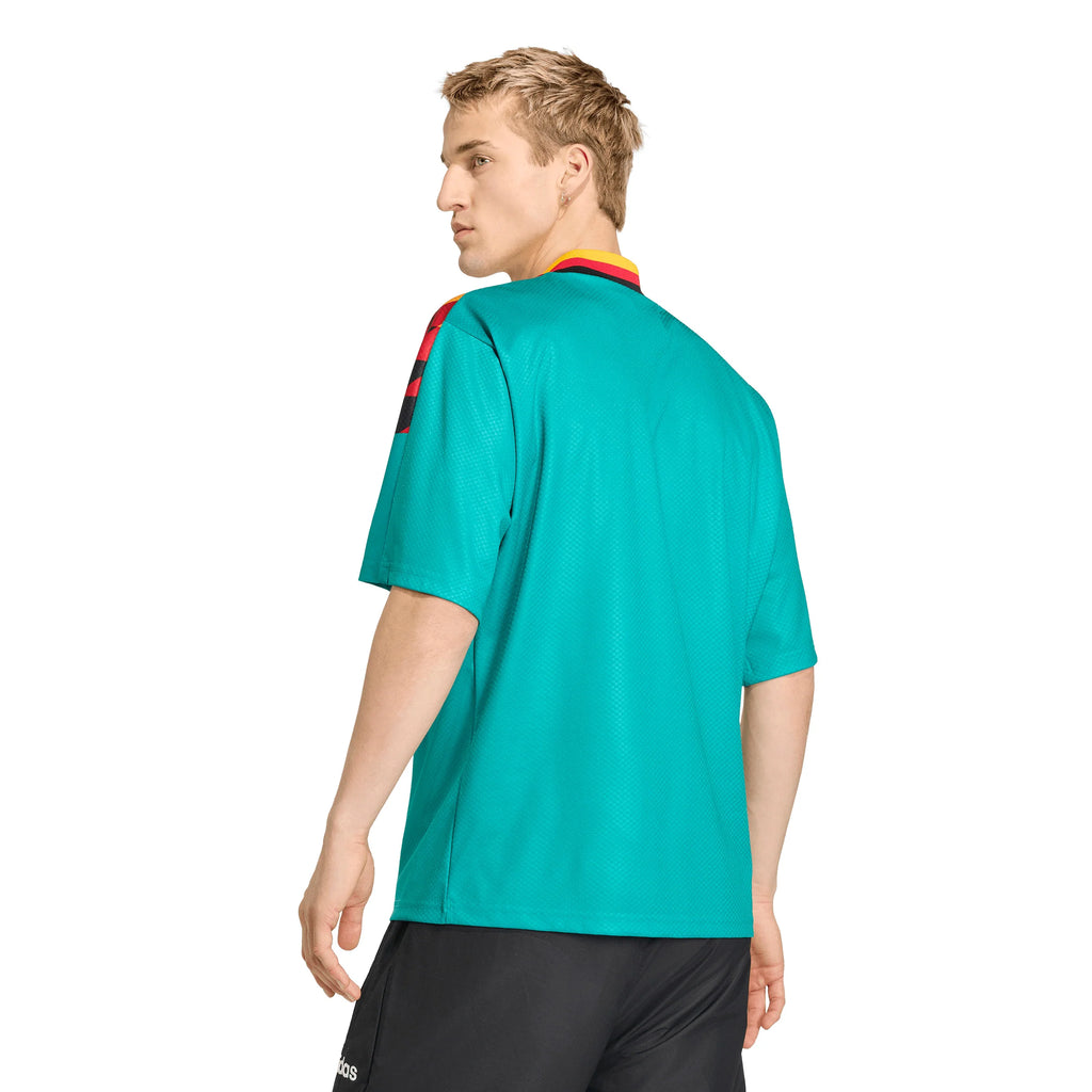 adidas Germany Away 1994 Mens Soccer Jersey Green Black Red