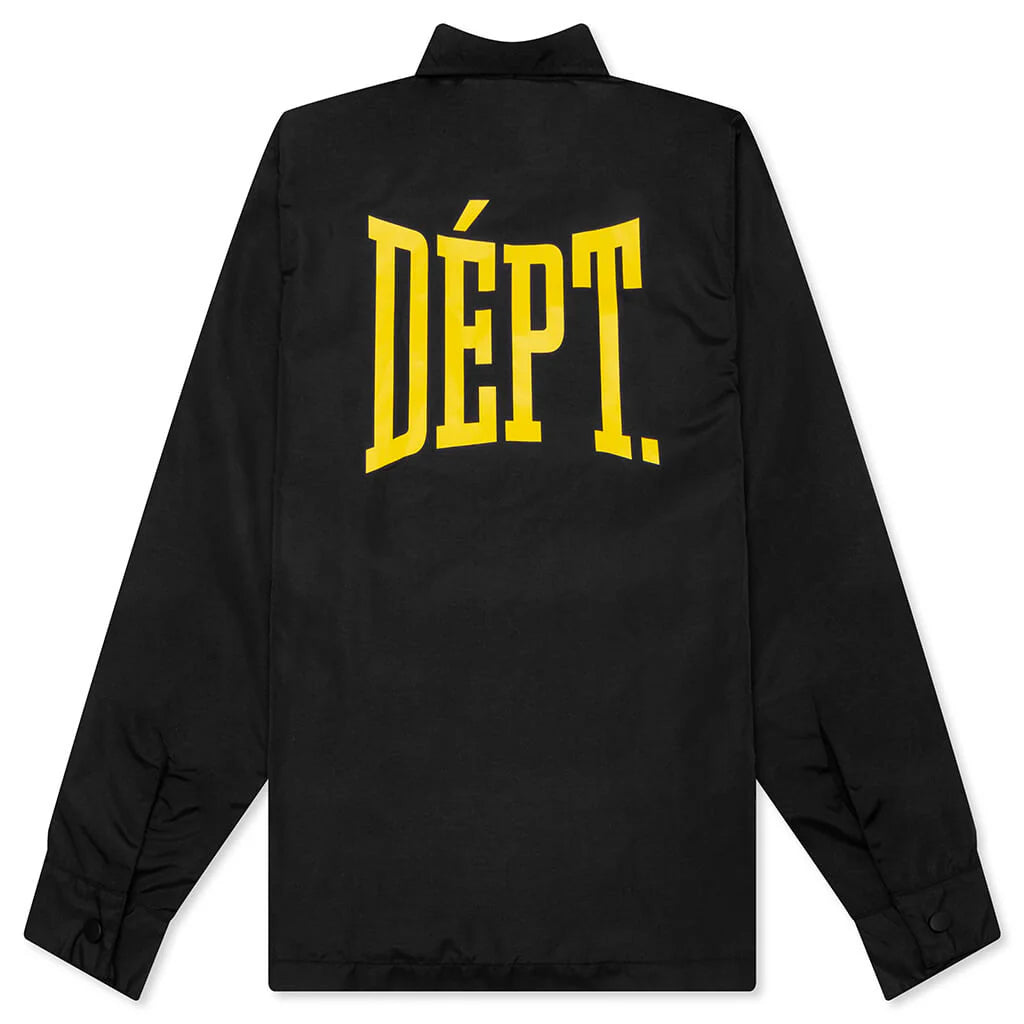 Dept Coach Jacket Black