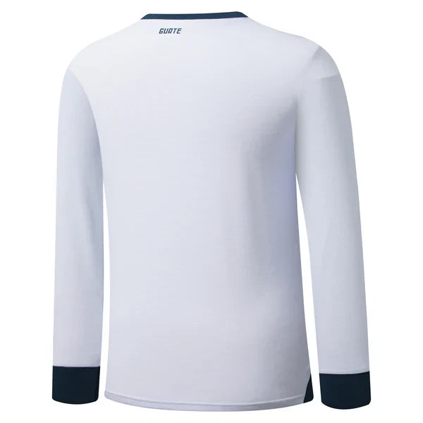 Umbro Guatemala Home Long Sleeve Mens Soccer Jersey 26 White