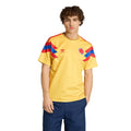 adidas Colombia Away Mens Soccer Jersey 1990 Gold
