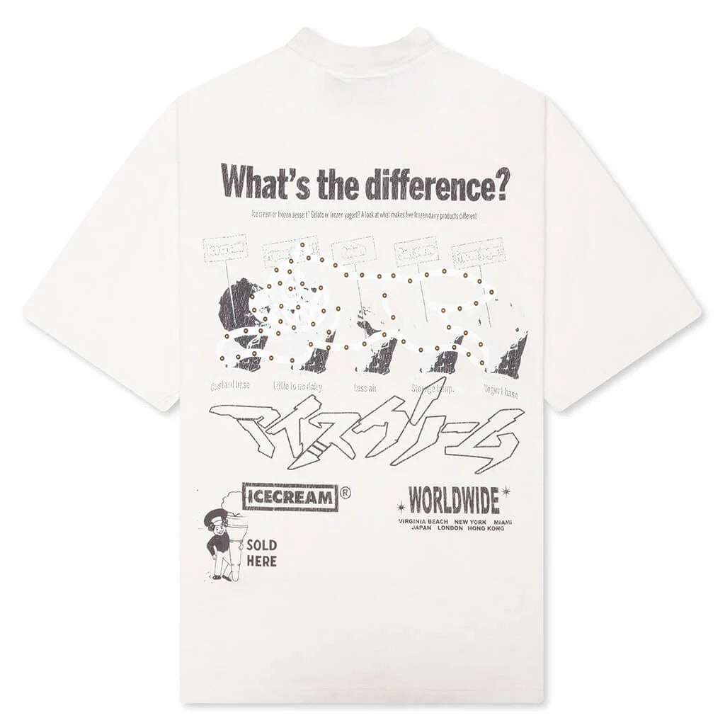 The Hill S S Tee White