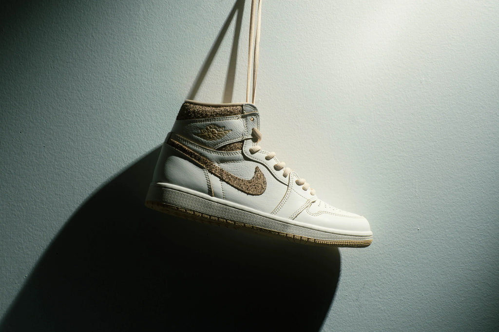 Air Jordan 1 Retro High OG Craft Vibrations of Naija Sail Pale Vanilla Black