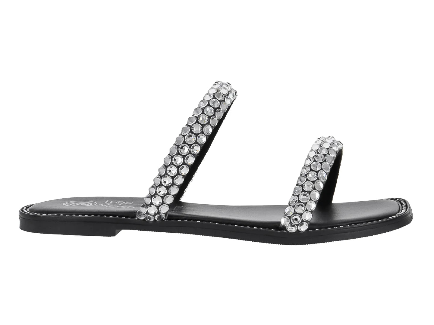 Sandalias Luna Rosa Negro para Mujer