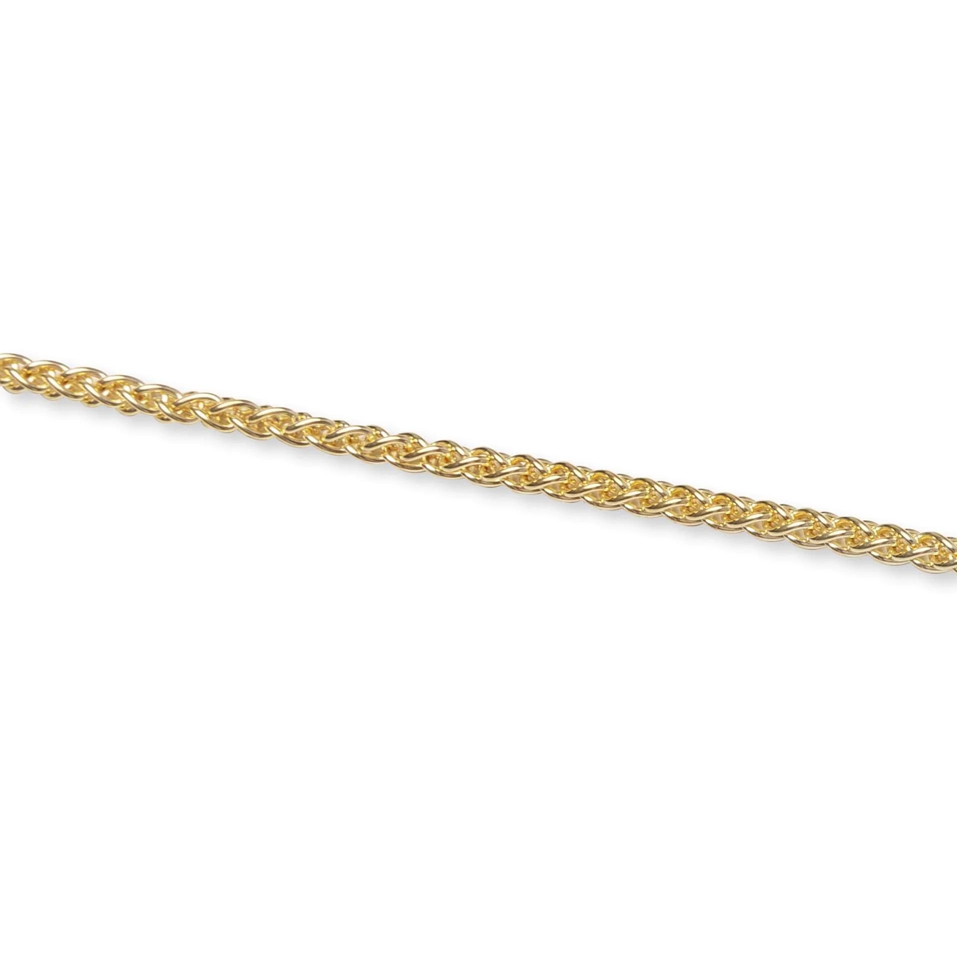 Spike Chain Gold S925 Sterling Silver with 18K Gold Plating