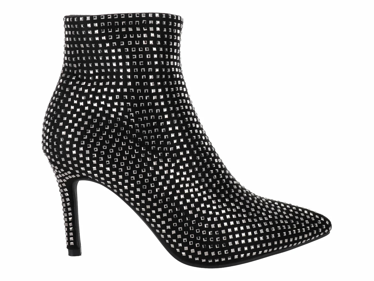 Botines ROZE Negros Brillantes para Mujer