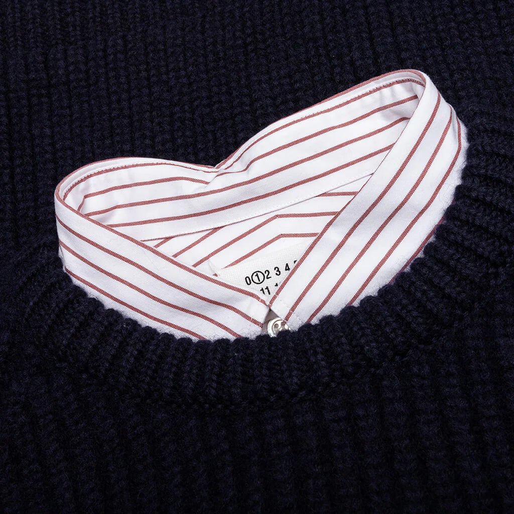 Layered Shirt White Midnight