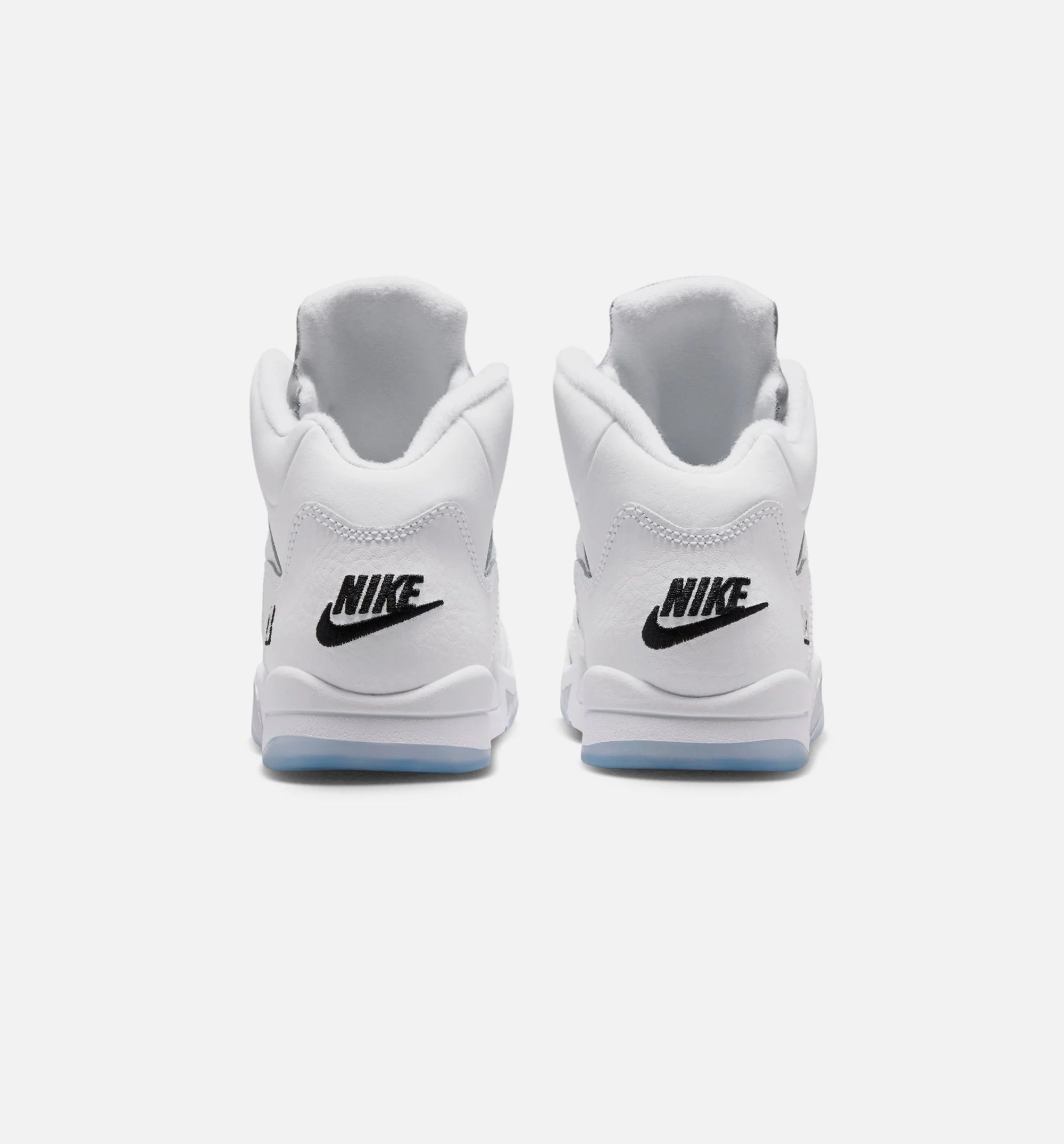 Air Jordan 5 Retro OG White Metallic Preschool Lifestyle Shoe White Black Metallic Silver Free Shipping