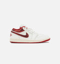Air Jordan 1 Low SE Womens Lifestyle Shoe Sail Varsity Red Team Red