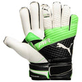 PUMA EvoPower Protect 13 Goalkeeper Gloves Green Gecko Black White