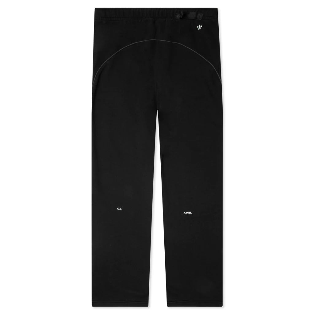 Nike x NOCTA CS Fleece Pants Open Hem Black Black White