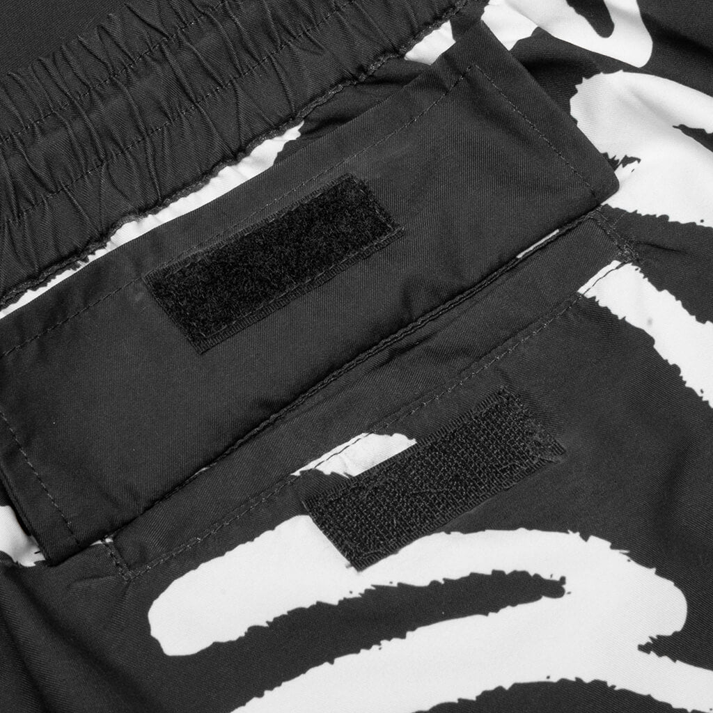 Birds Fly Free Swim Shorts Black