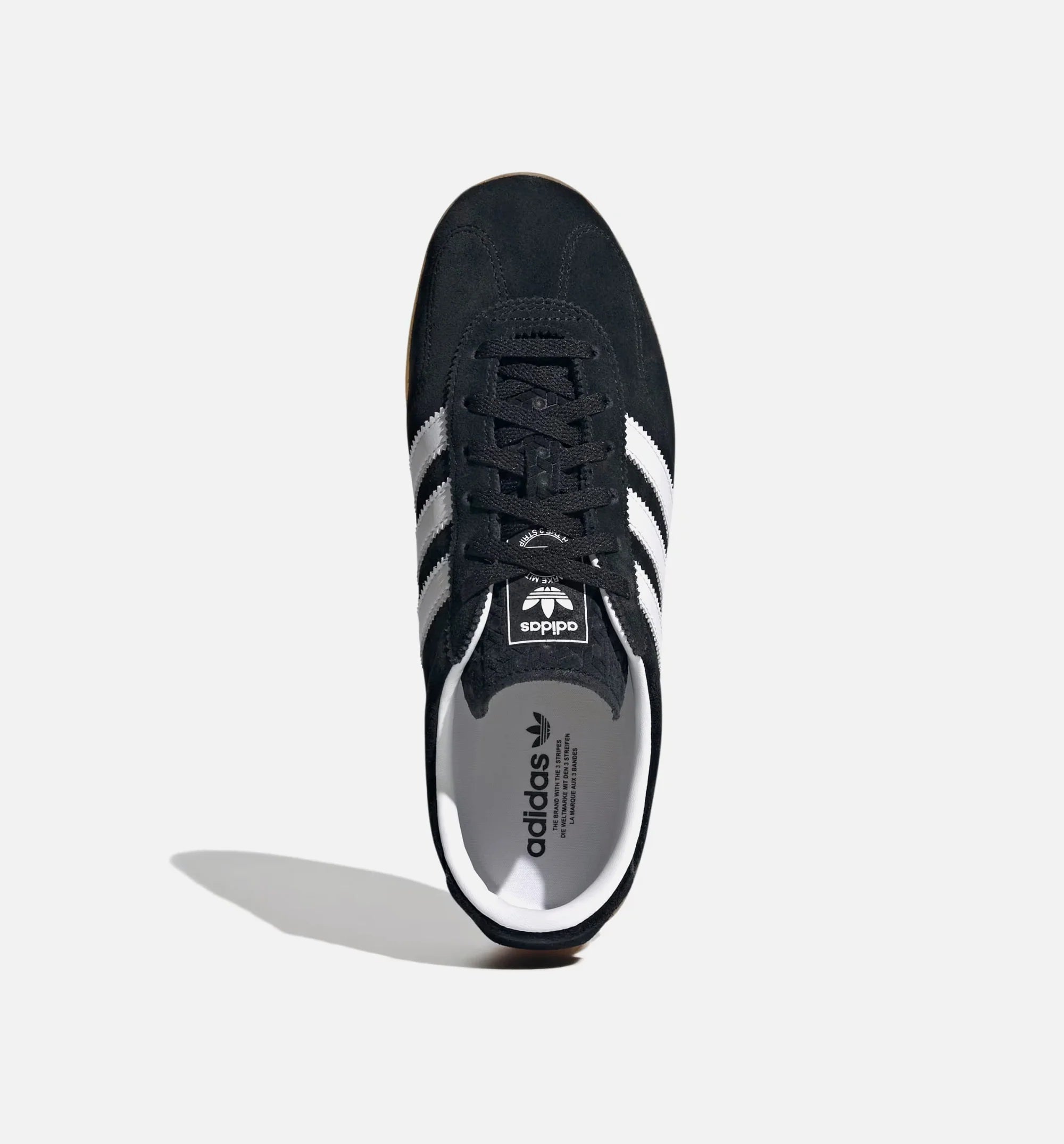 Gazelle Lo Pro Womens Lifestyle Shoe Core Black Cloud White Gum