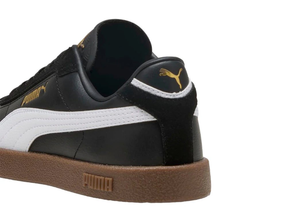 Tenis PUMA Club II Era Negro y Blanco para Niño