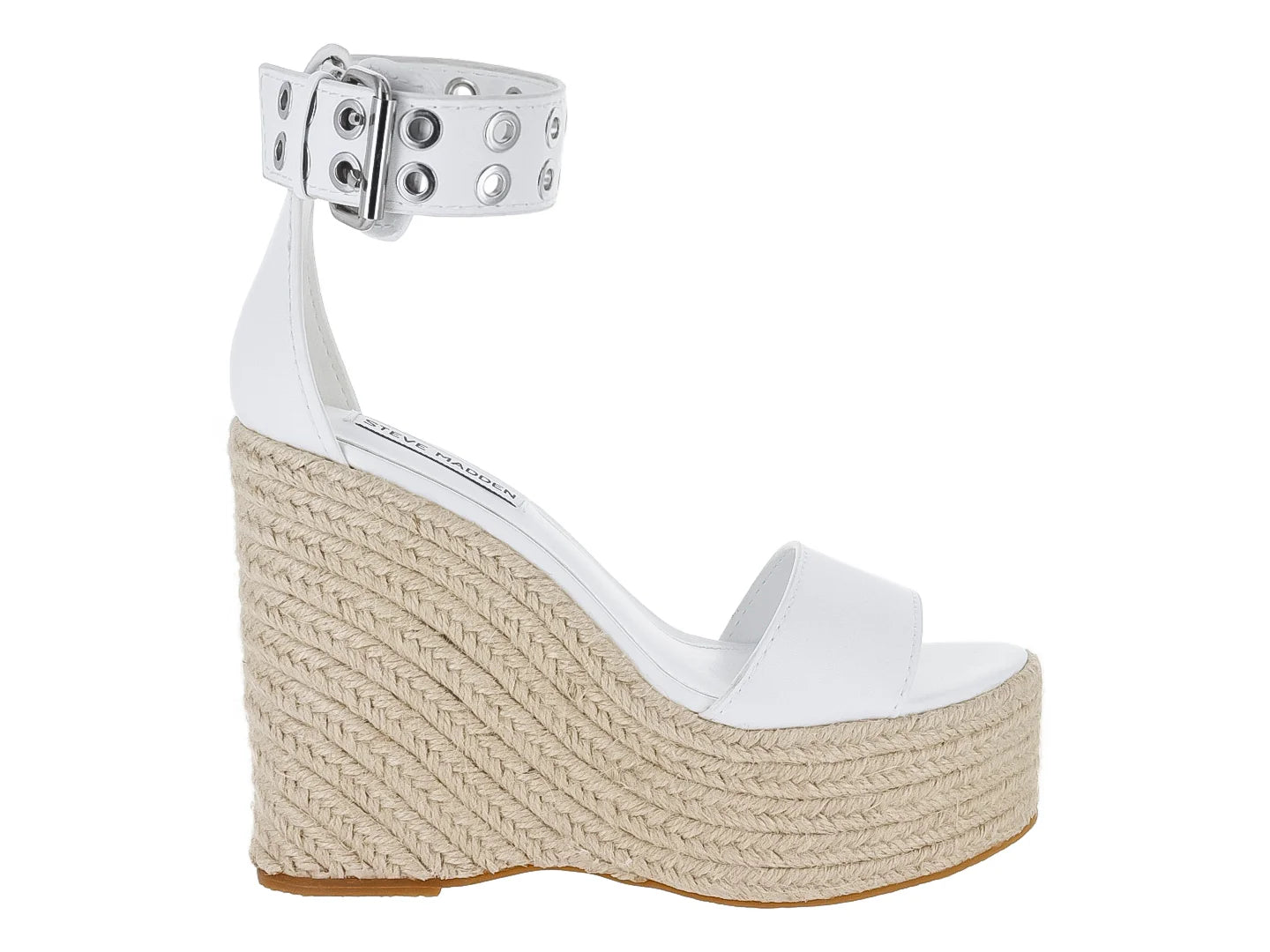 Sandalias Steve Madden Trevis Blancas para Mujer