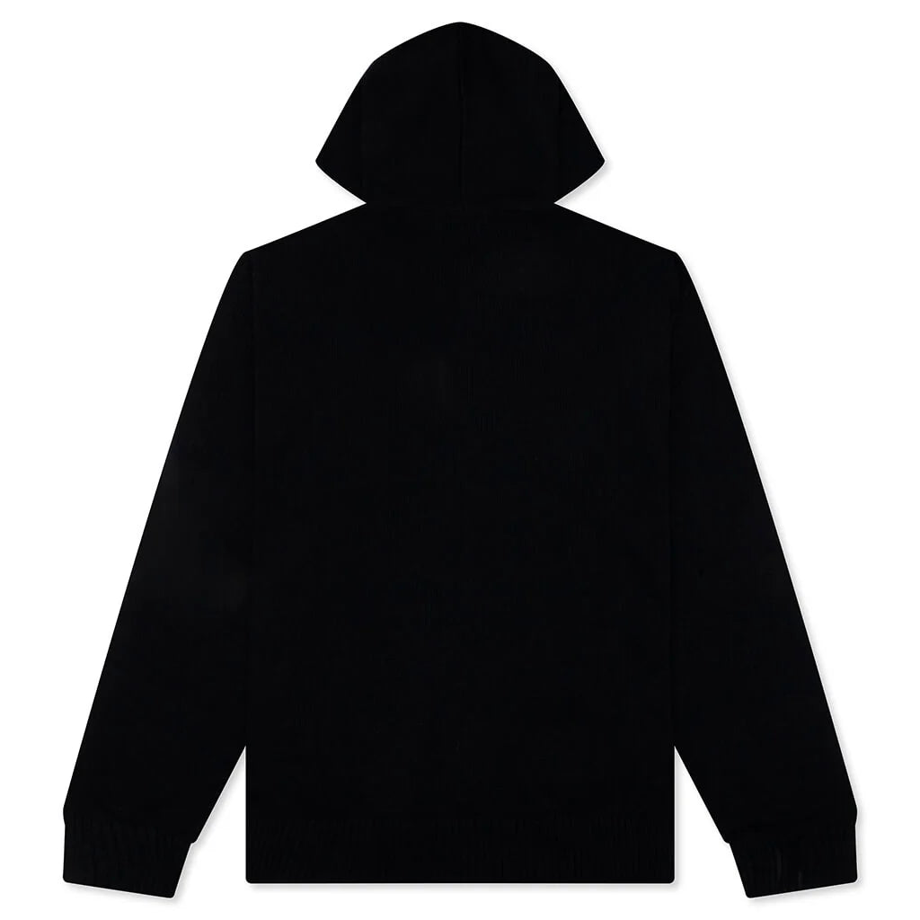 Classic Market Arc Full Zip Sweater Hoodie Pirate Black