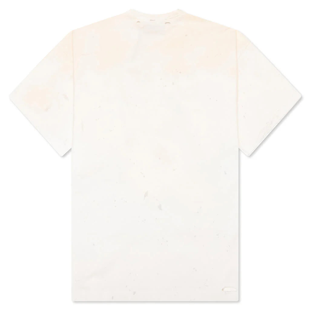 Wall Street Tee Dirty White