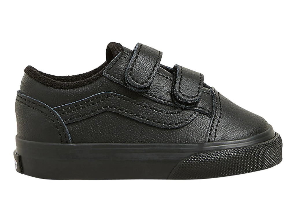 Tenis Vans Old Skool V Negros para Niño