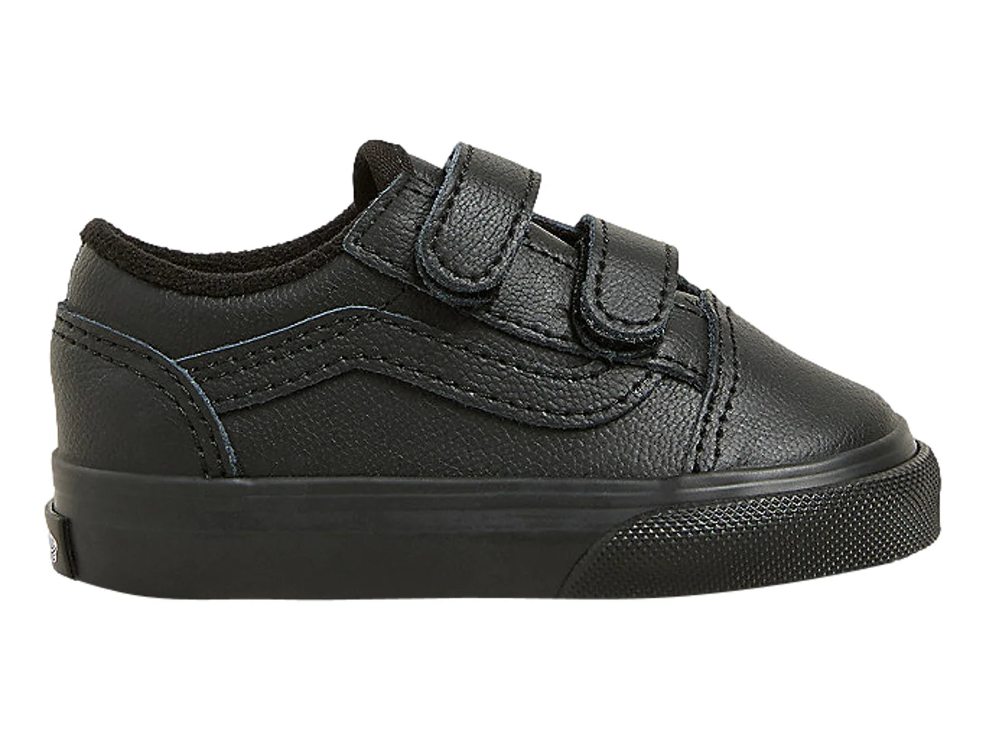 Tenis Vans Old Skool V Negros para Niño