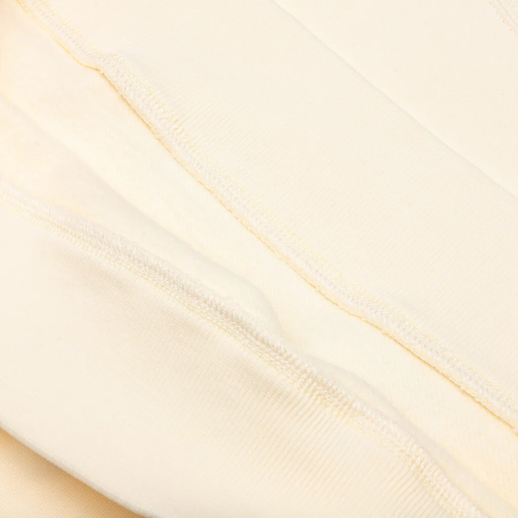 Academy Crewneck Cannoli Cream Gold Flame