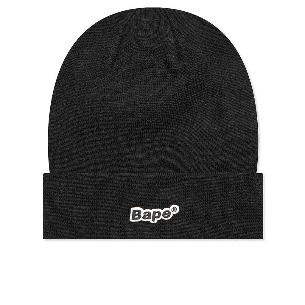 Bape Patch Knit Cap Black