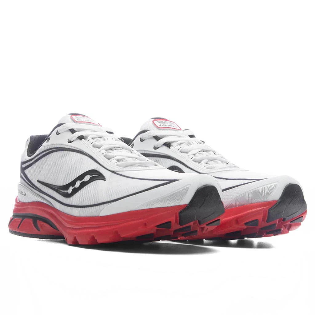 Kinvara 1 White Black Red