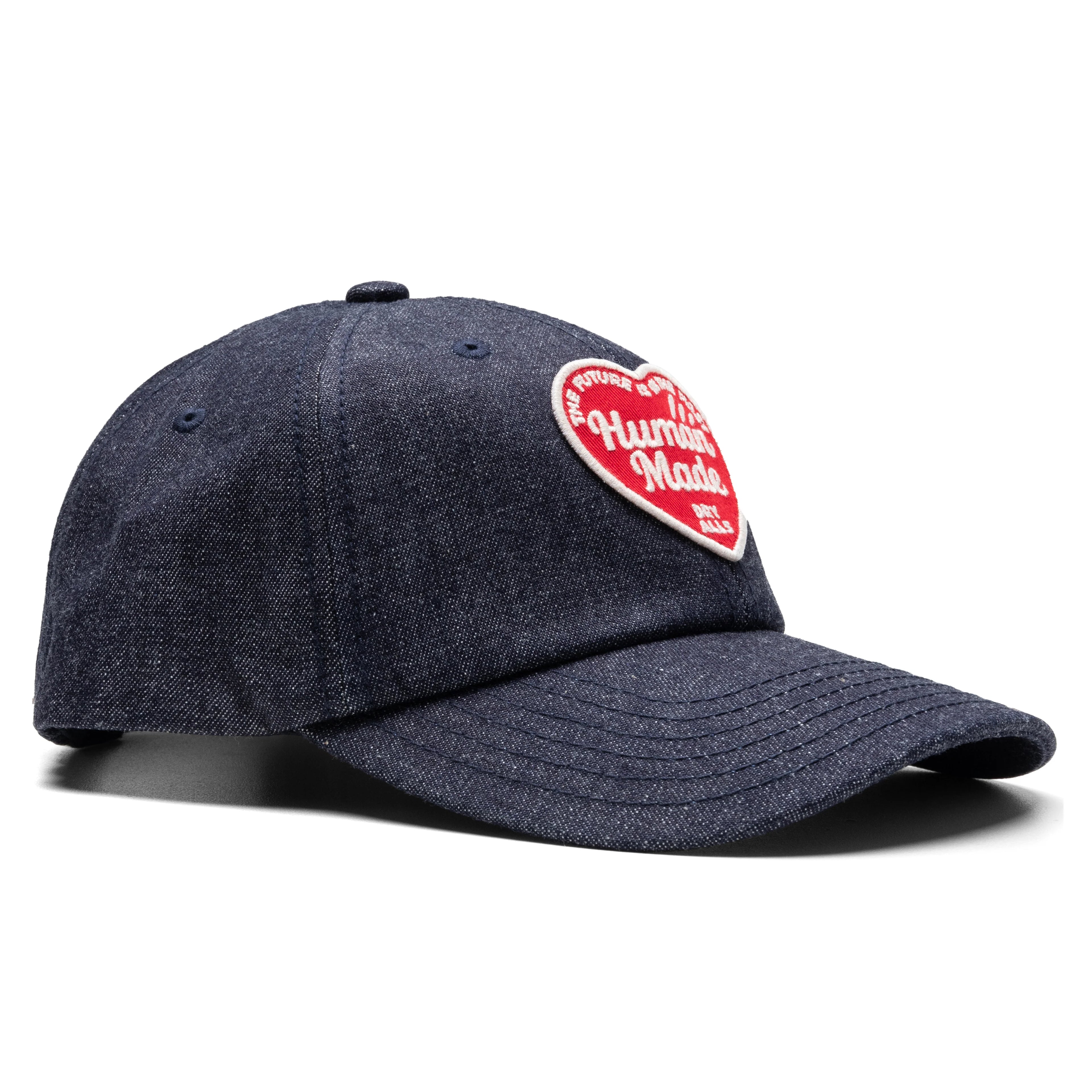 6 Panel Denim Cap Indigo