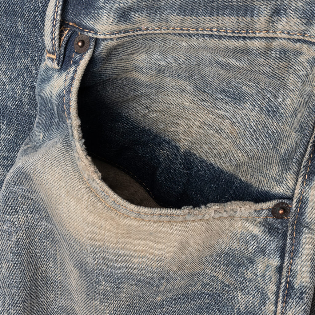 2021M Goldmine Regular Fit Jeans Mid Blue