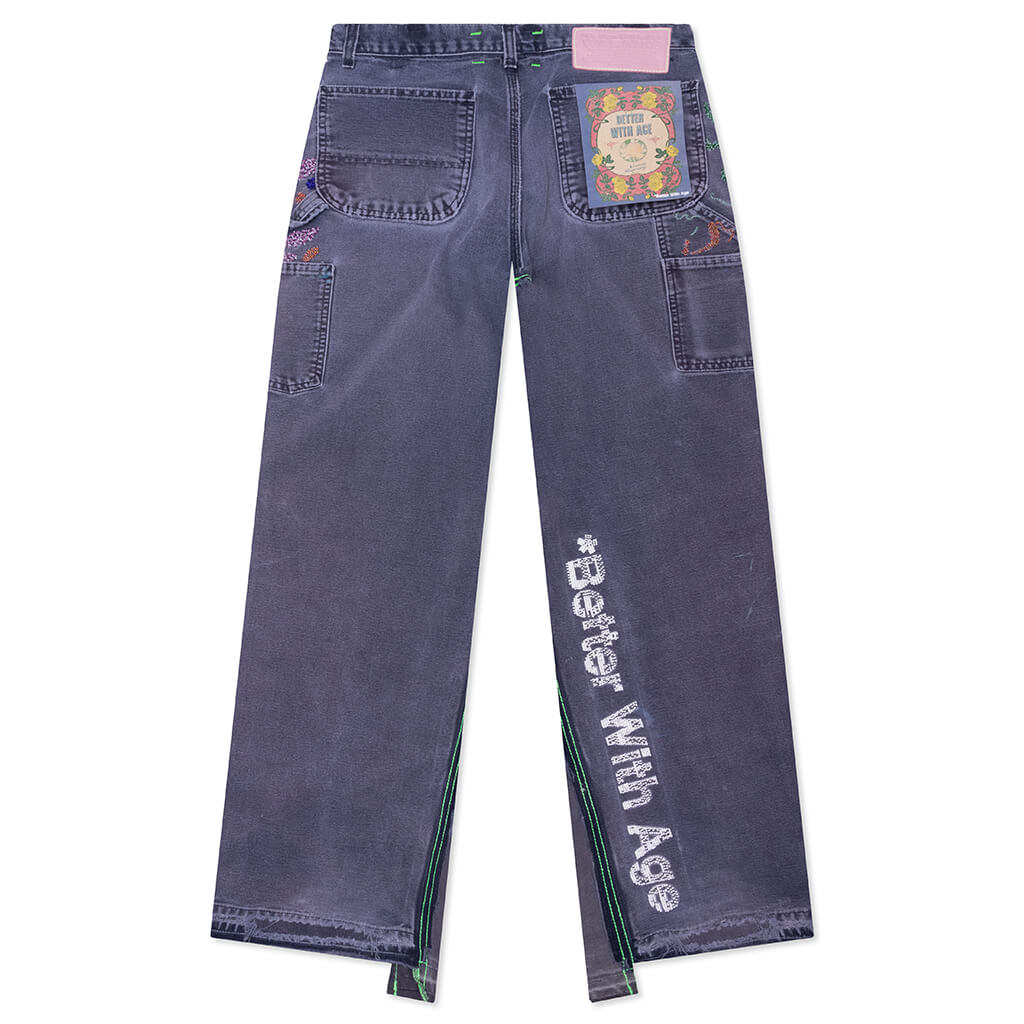 Painters Hand Beaded Double Wide Trouser Multi