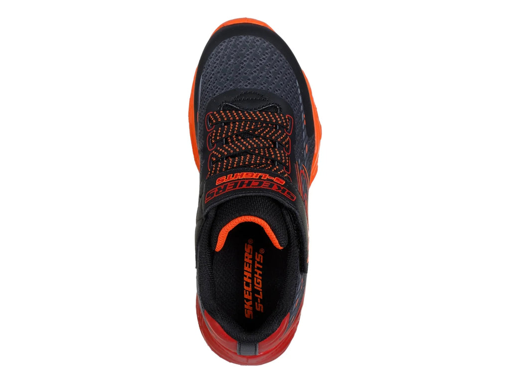 Tenis Skechers Vortex 20 Negro y Rojo para Niño