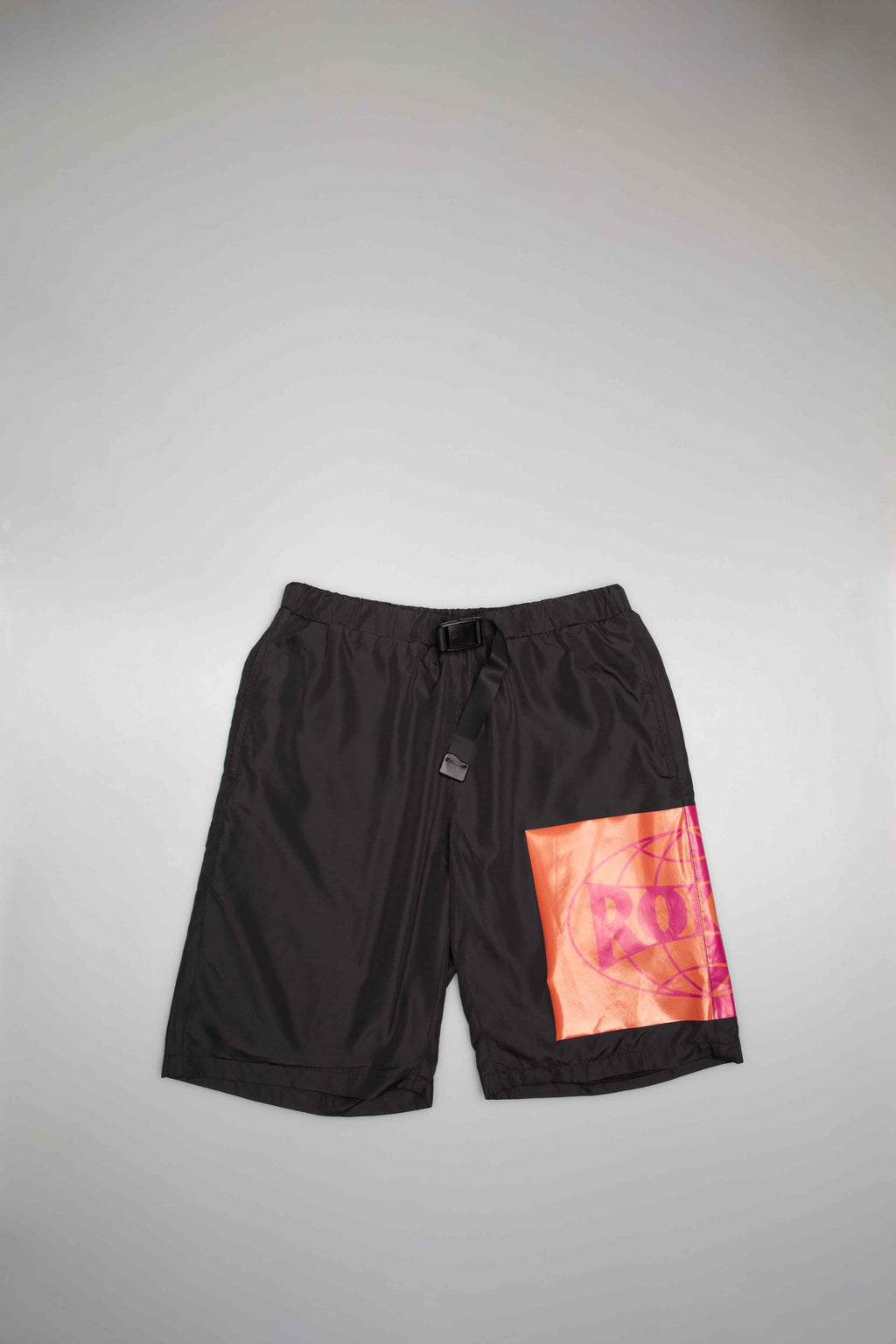 Welterweight Nylon Mens Shorts Black Black